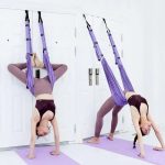 Adjustable Aerial Yoga Strap Elastic Stretch Door Hanging Yoga Belts Hammock Swing Aerial Yoga Rope Fitness Device For Women - Image 6