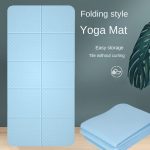 Folding yoga mat outdoor yoga mat