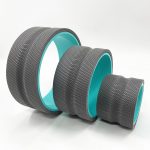 EVA yoga wheel yoga massage stick set Pilates abdominal wheel back bend Dharma wheel yoga wheel 3PCS